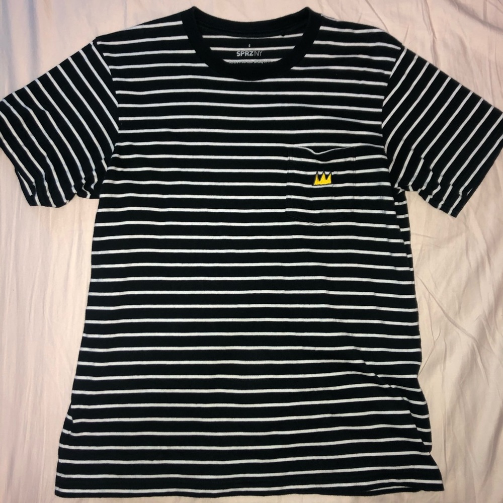Uniqlo SPRZNY UT Short Sleeve Striped Tee